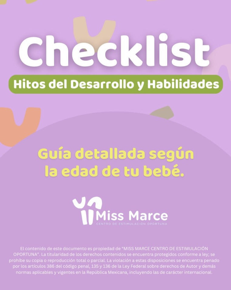 Checklist Hitos del Desarrollo y Habilidades