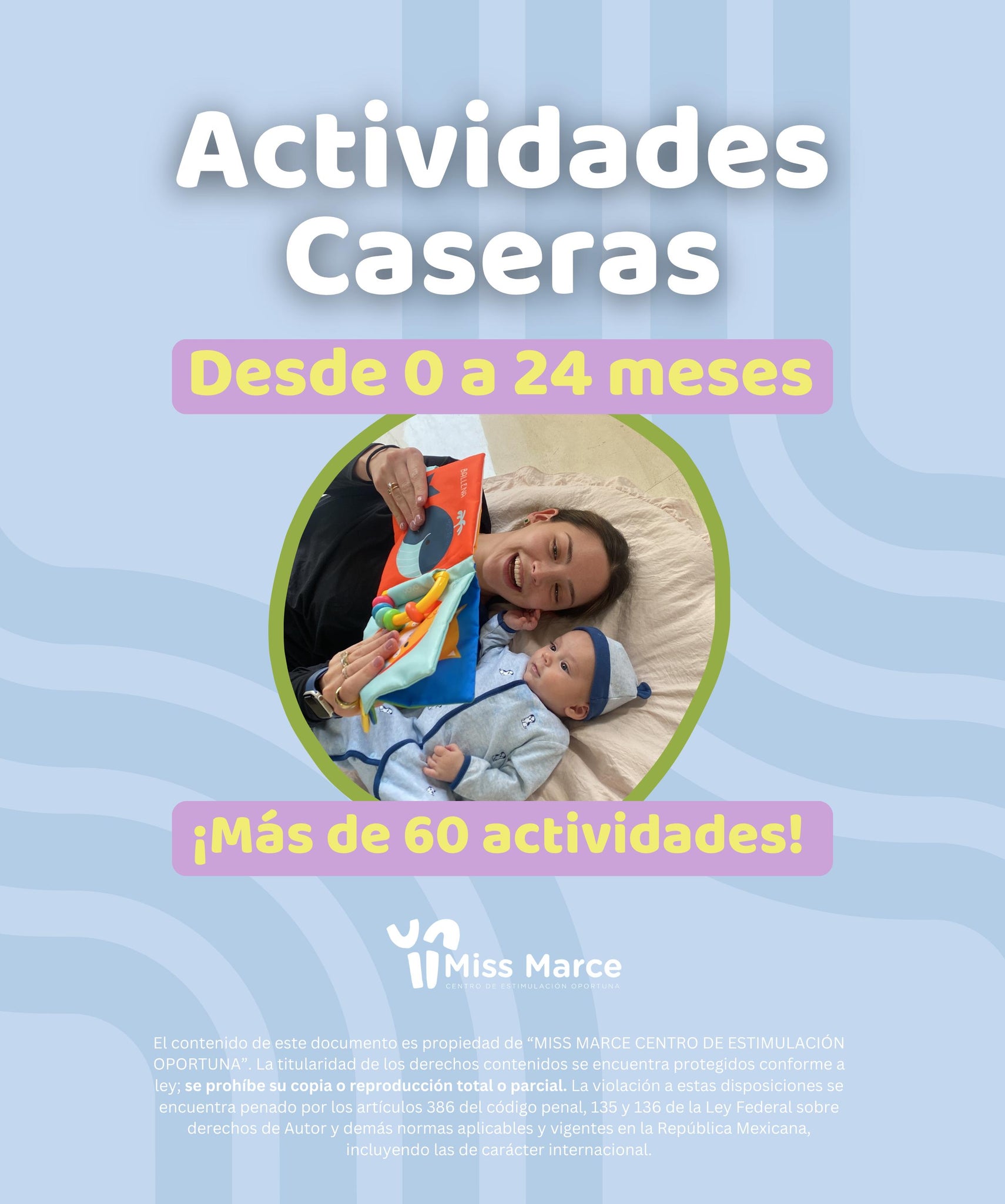 Actividades Caseras desde 0 - 24 Meses