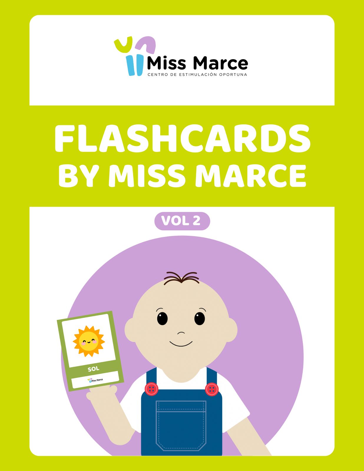 Flashcards y Tarjetas de Alto Contraste para Bebés Vol. 2 (Digital – 158 tarjetas)
